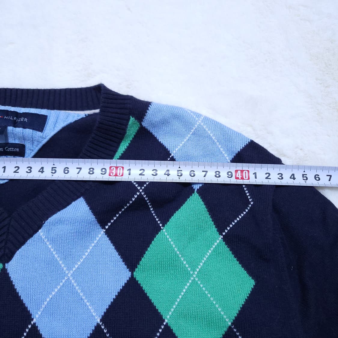 타미힐피거 남성 니트 M 0302 뽀샤샤 상품이미지3