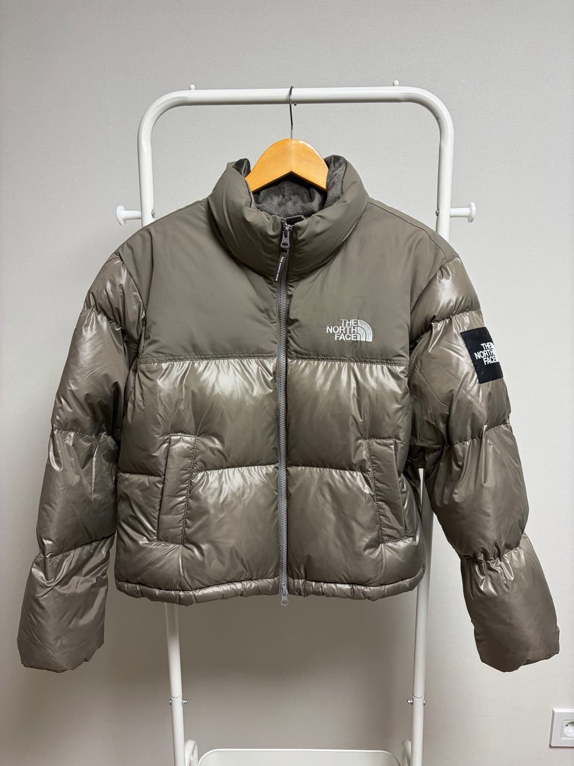 노스페이스 여성 노벨티 눕시 베이지브라운 M/90 팝니다. 상품이미지1