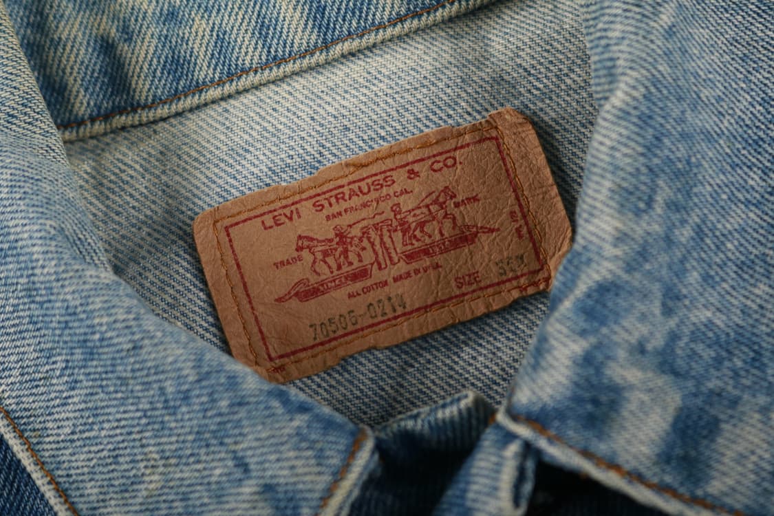 [S] 90's 리바이스 USA 70506 3세대 데님자켓 상품이미지5