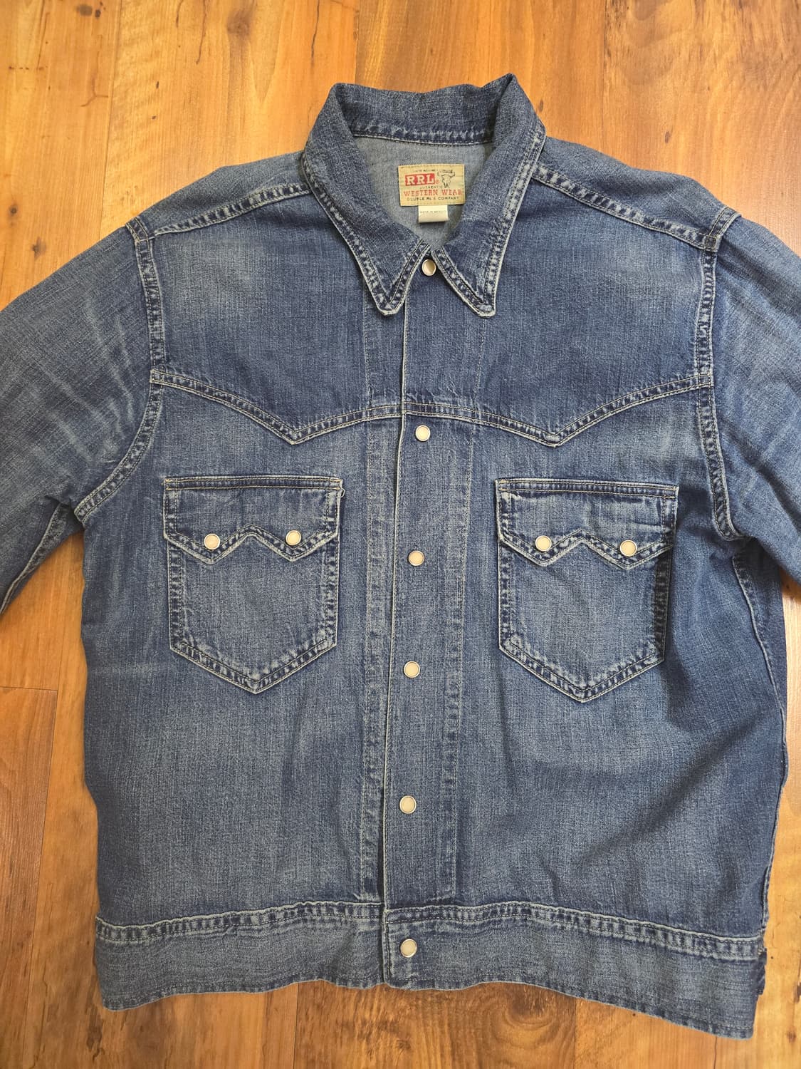 더블알엘 청자켓 판매합니다  상품이미지4