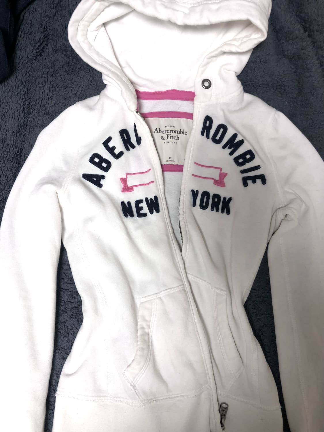 아베크롬비 뉴욕 후드집업 상품이미지3