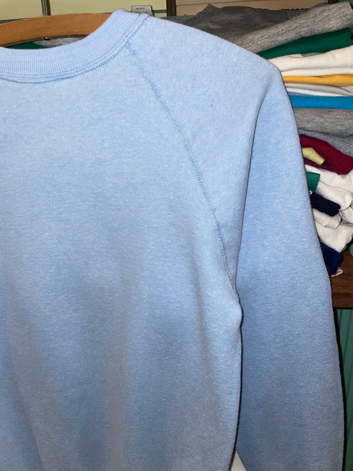 1980's Vintage Graphic Raglan Sweatshirt 상품이미지8