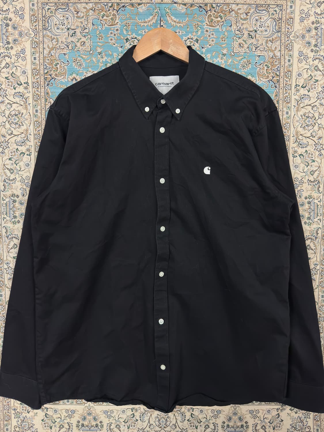 칼하트 메디슨 셔츠 블랙1641 상품이미지1