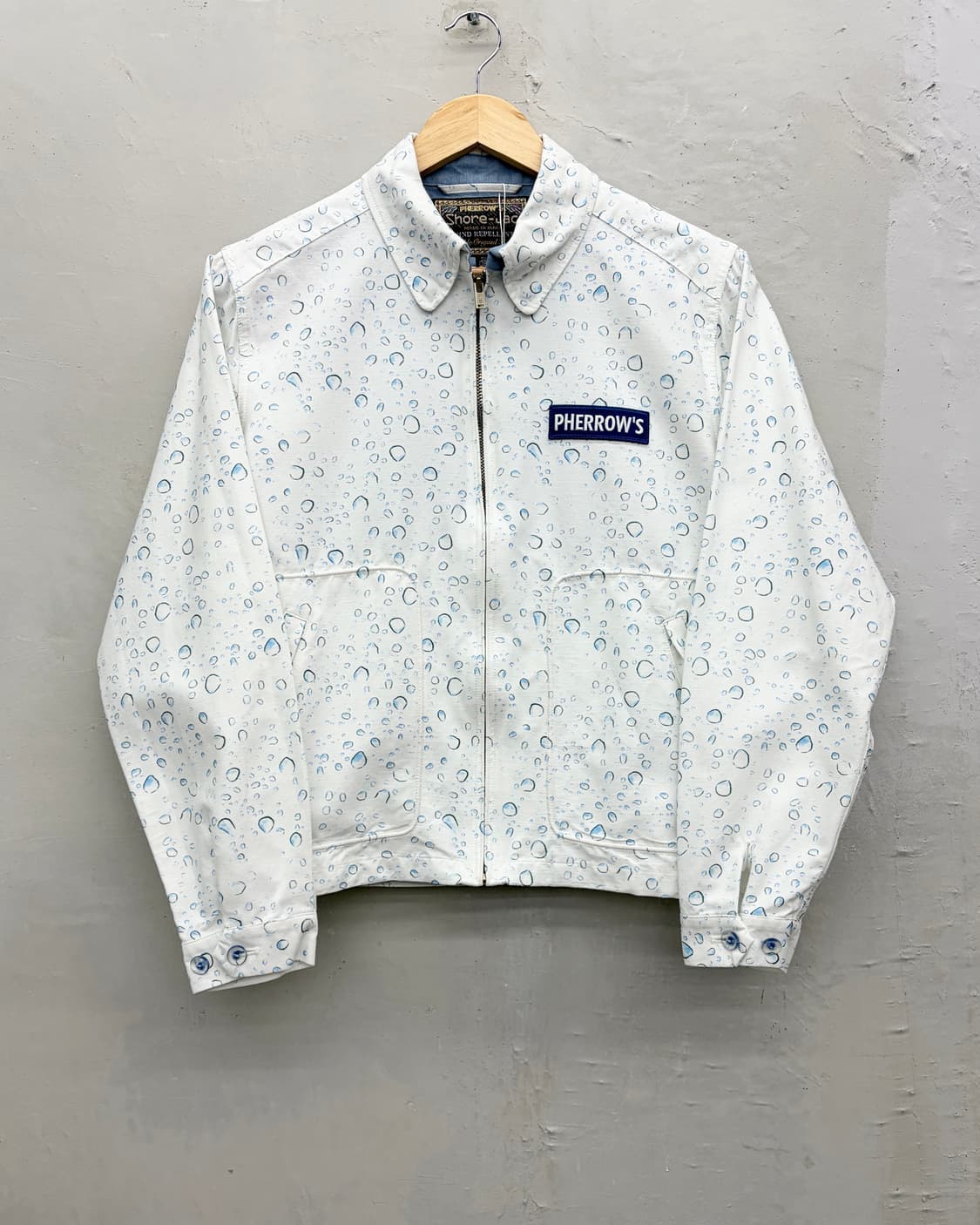 페로우즈 버블 패턴 코튼쉘 워크 자켓 상품이미지1