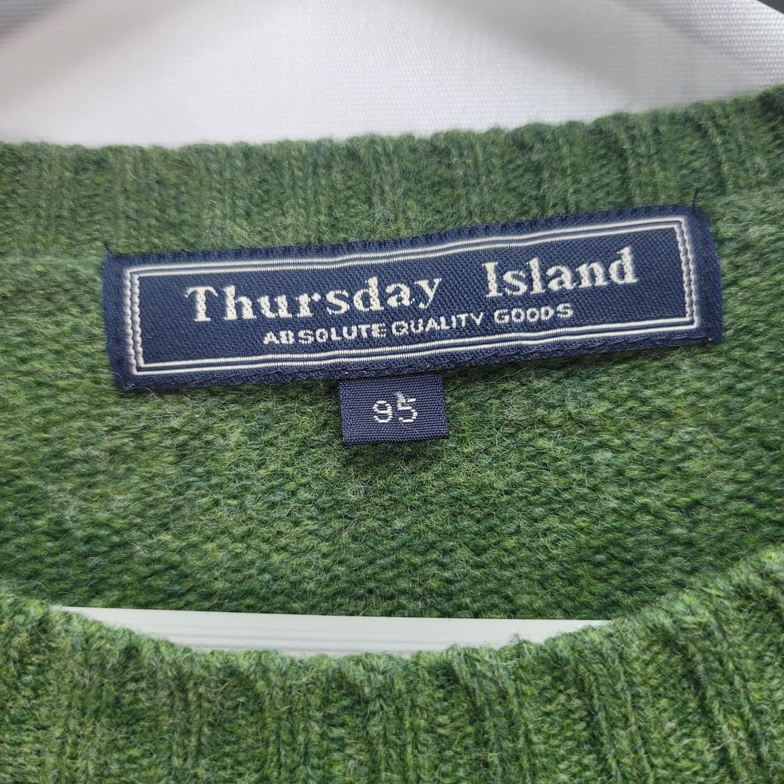 써스데이아일랜드 모80% 긴팔 니트 스웨터 95사이즈 상품이미지8