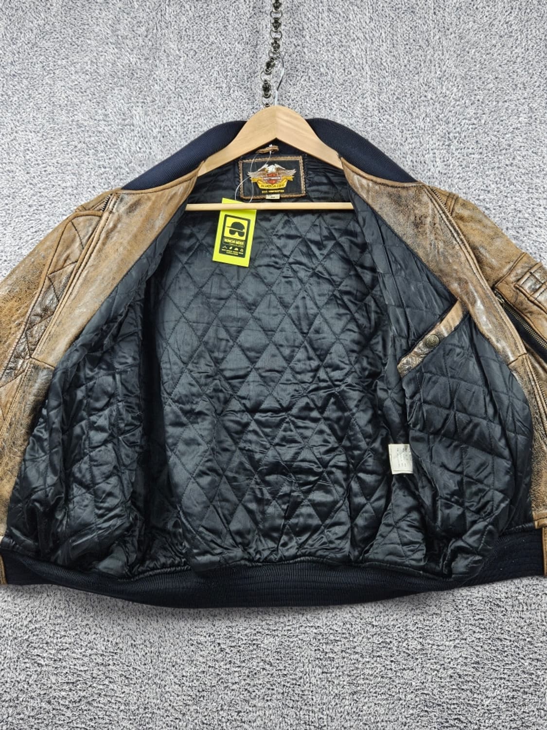 할리데이비슨 모터사이클 스포츠 레더 봄버 자켓 ( M ) / 11136 상품이미지10