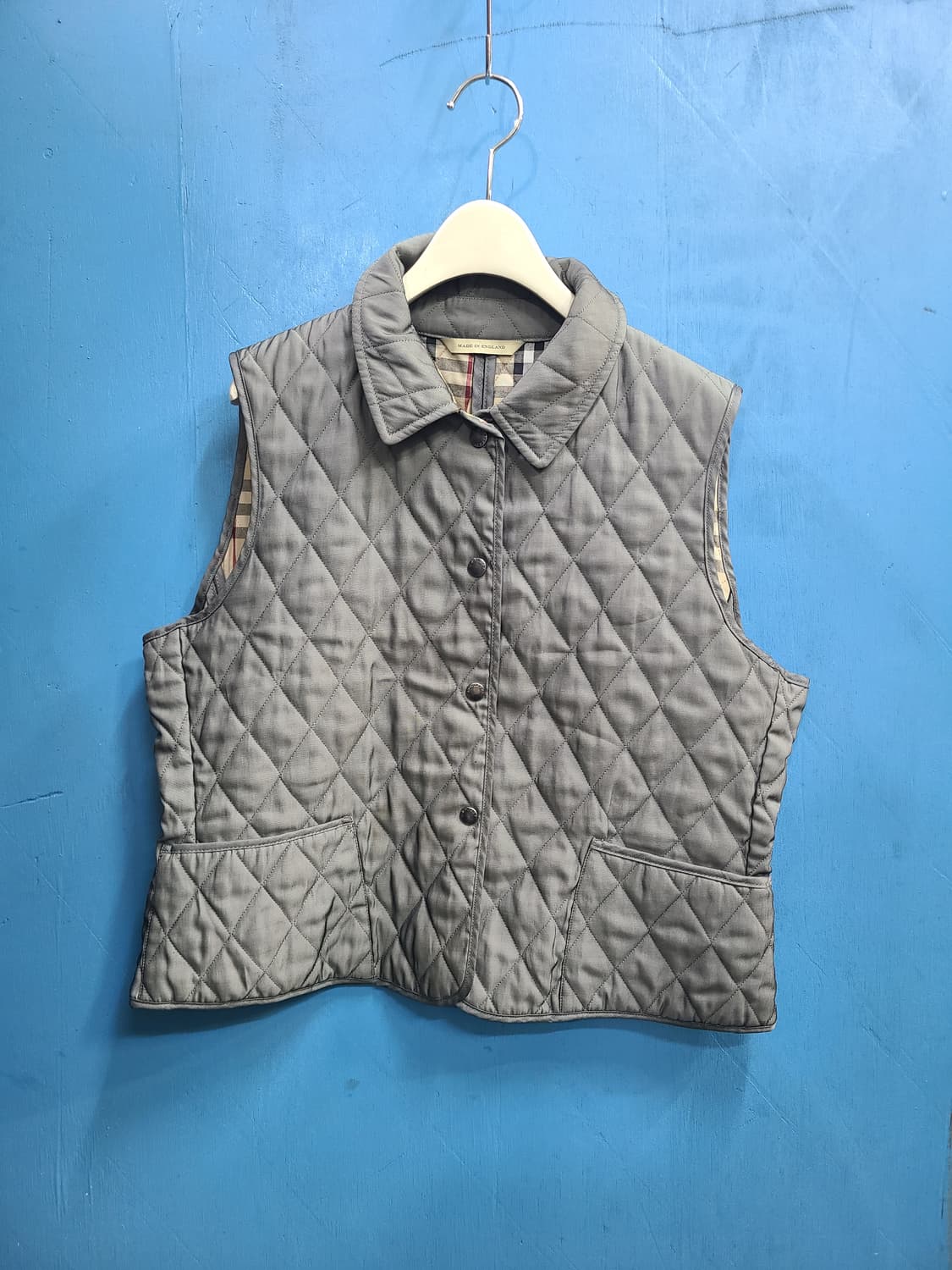 버버리 퀼팅패딩조끼 상품이미지6