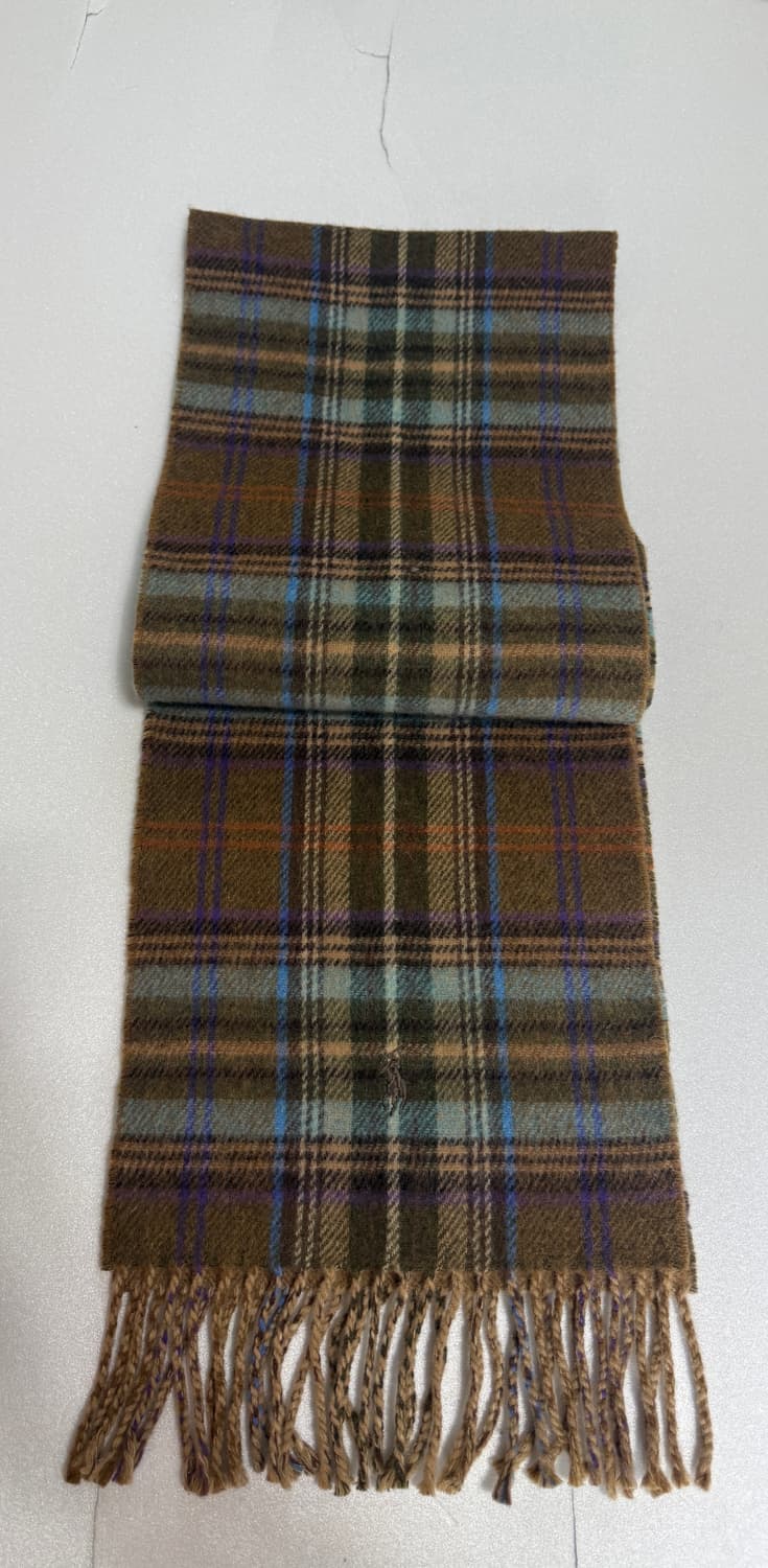 정품)폴로 양면 머플러 상품이미지1