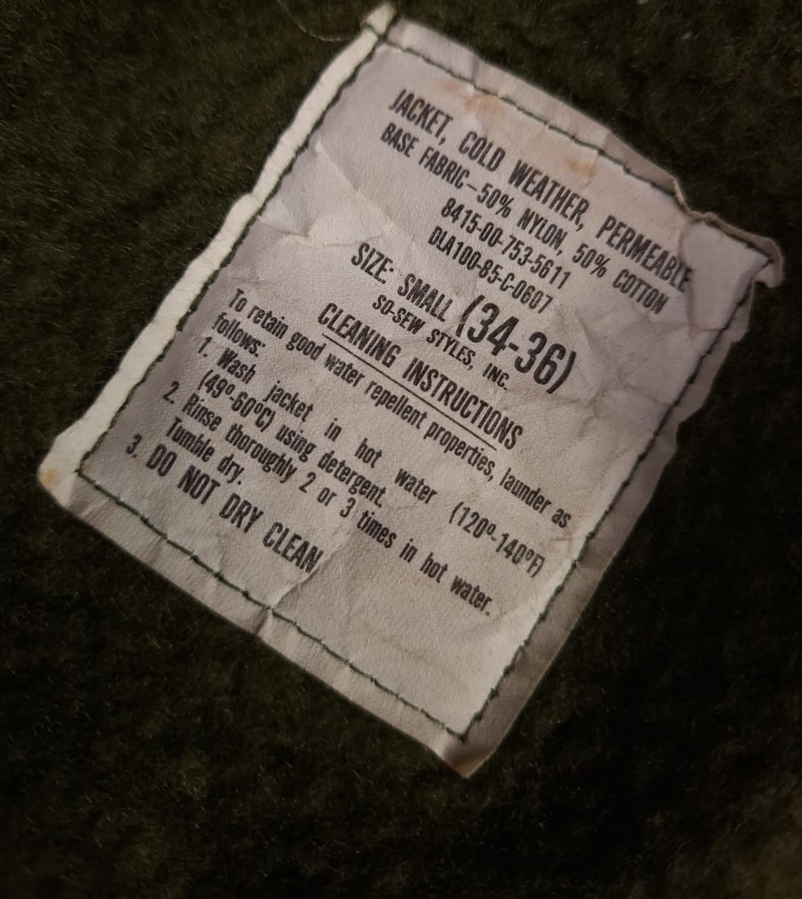 새제품급 오리지날 80's 미해군 A-2 덱자켓 상품이미지3