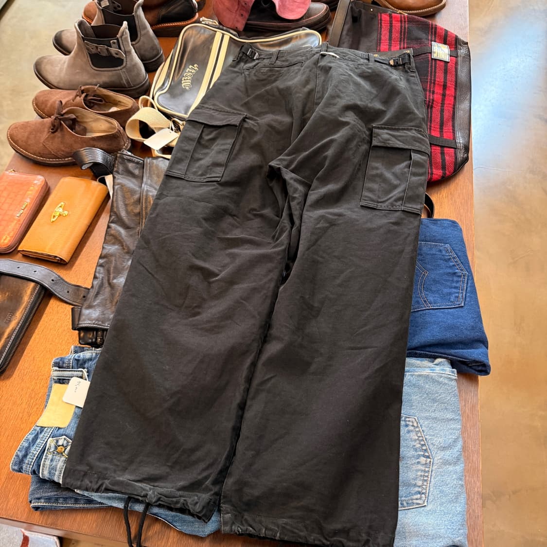 히스테릭 글래머 와이드 BDU M65 팬츠 34 33 밀리터리 팬츠 상품이미지6