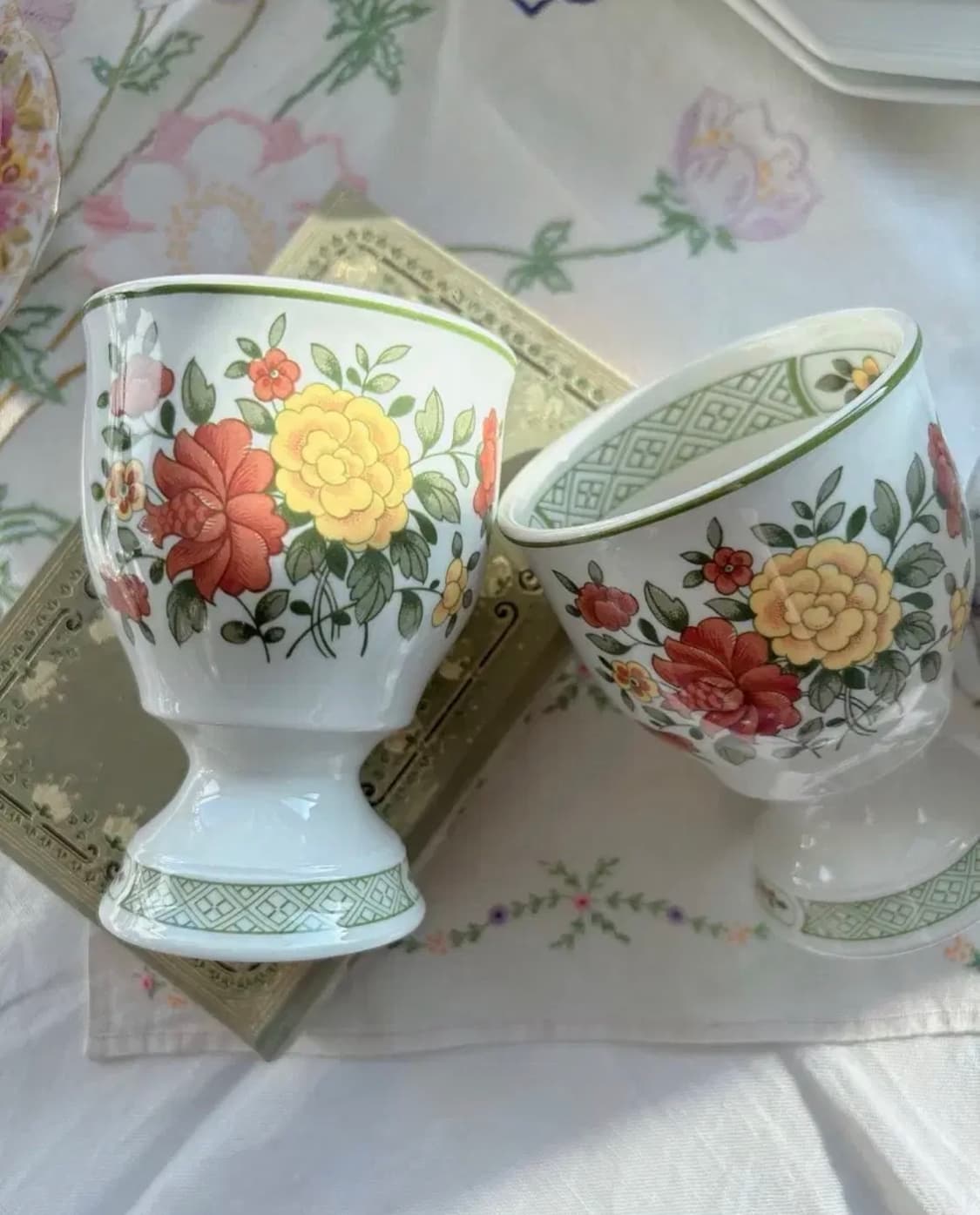 독일 빈티지 빌레로이앤보흐 썸머데이 고블렛 상품이미지2