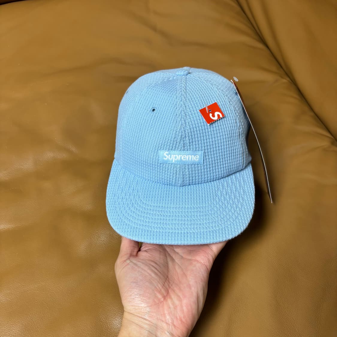 Supreme 슈프림 6패널 볼캡 모자 (Small Logo Blue) 상품이미지2