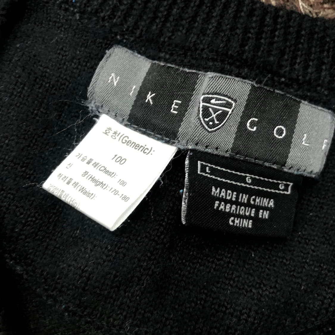 나이키 00s 울 니트 베스트 조끼 상품이미지4