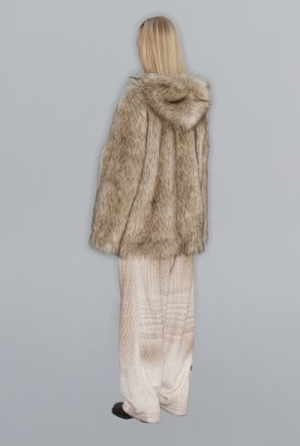 Openyy REVERSIBLE FAUX FUR HOOD JACKET,  상품이미지2