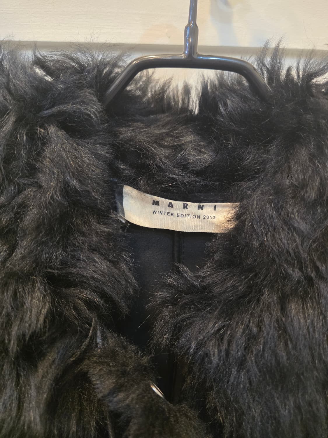 마르니 블랙 레더퍼 롱코트윈터에디션 상품이미지1