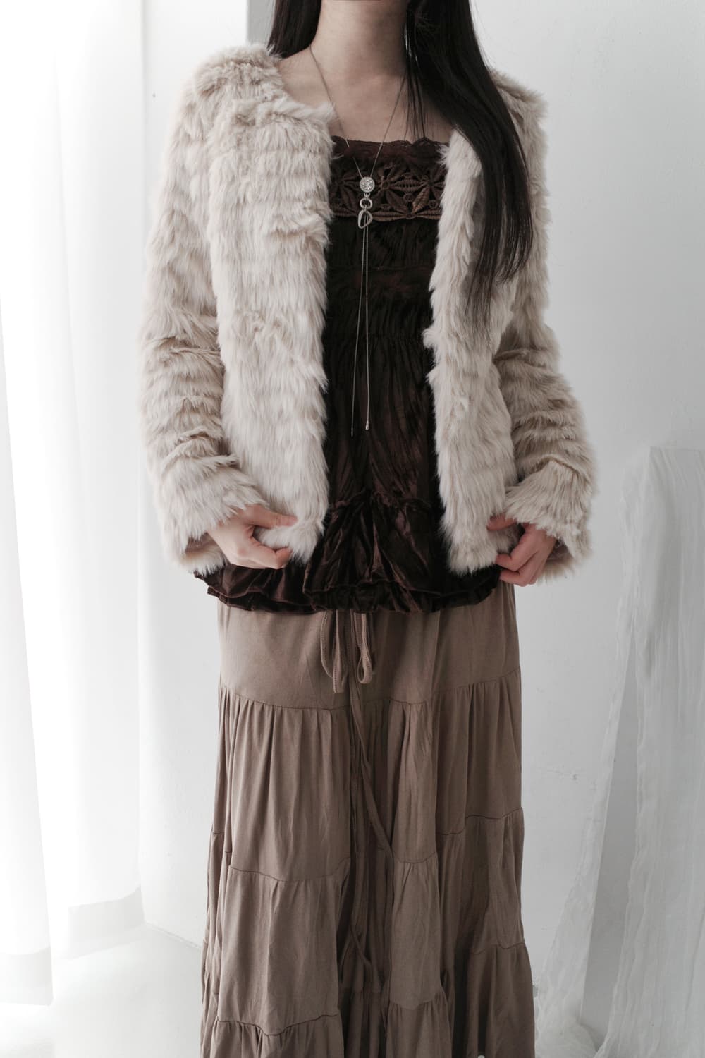 fur jacket 상품이미지5