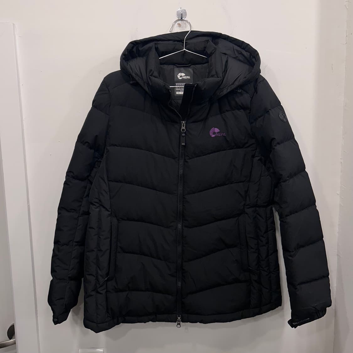 네파 구스다운 고어 윈드스토퍼 후드 패딩 상품이미지2