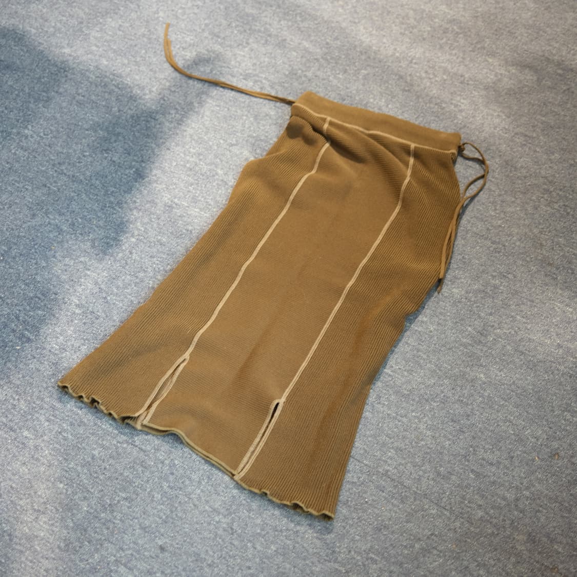 빔즈보이 니트 롱 스커트 상품이미지1