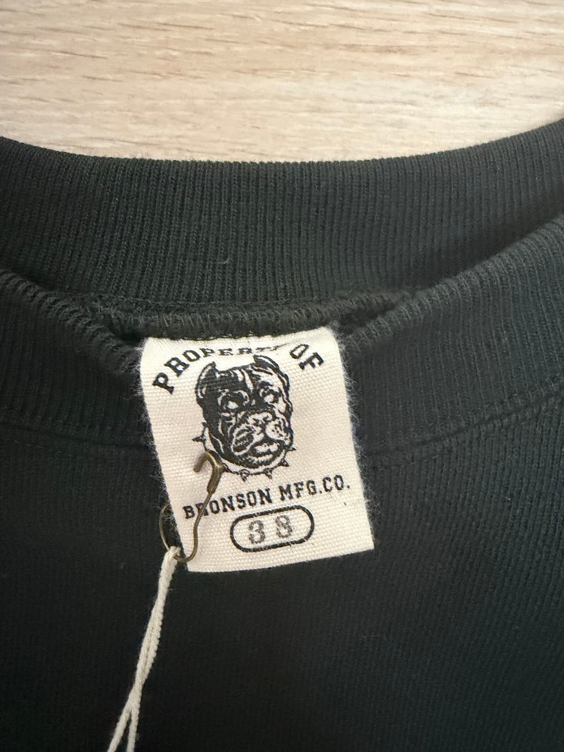 브론슨 피지컬 트레이닝 기모 워싱 맨투맨 38 신품 상품이미지5