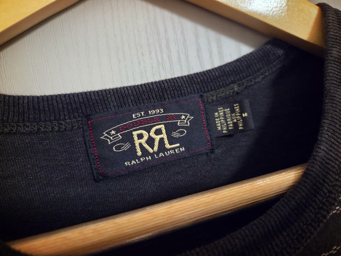 RRL 더블알엘 스트라이프 저지 반팔 티셔츠 M 상품이미지2