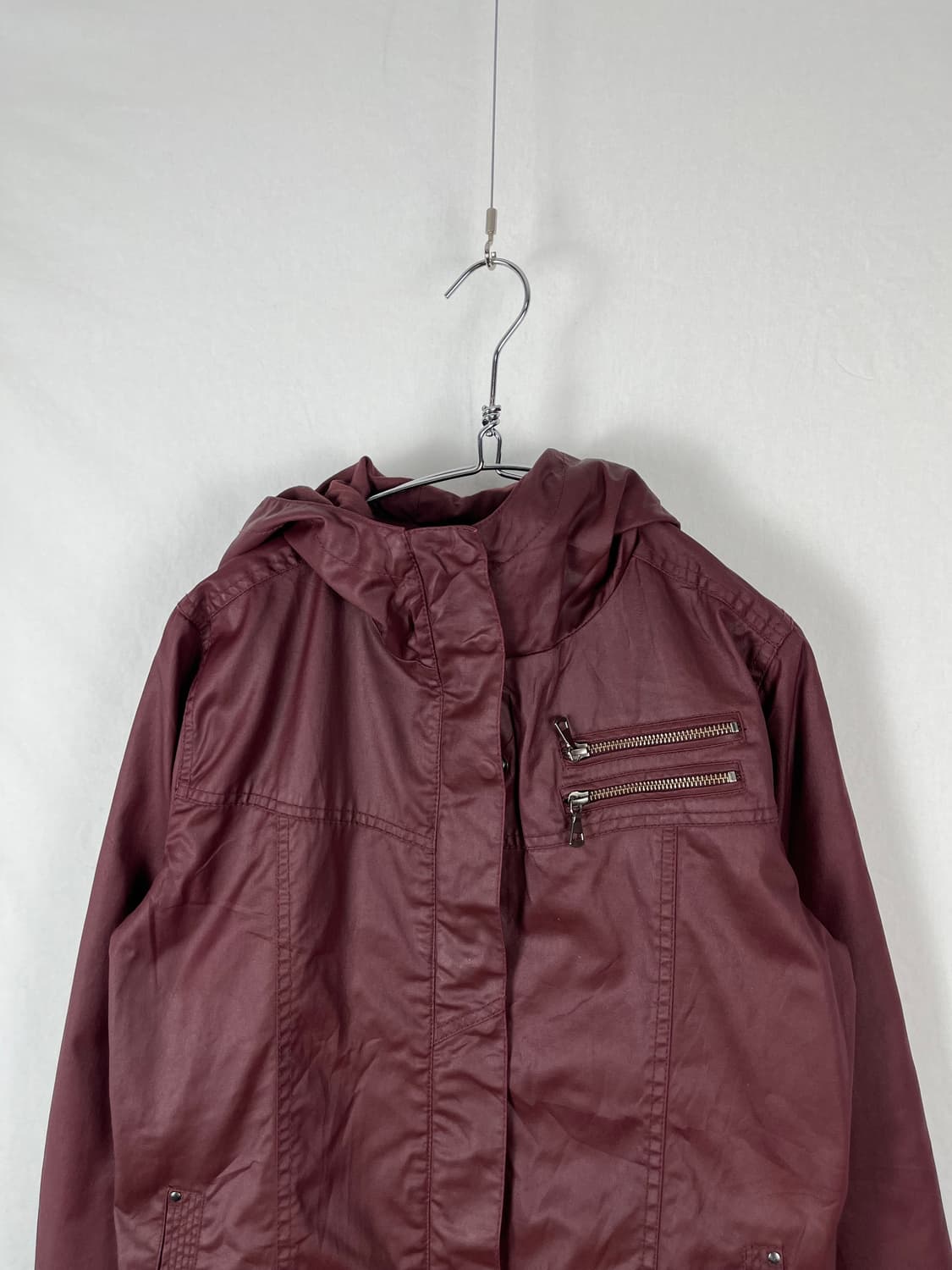 Uniqlo 버건디 컬러 유틸리티 자켓 상품이미지5