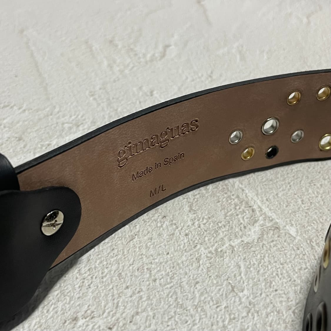 [M/L] 기마구아스 Rufus 벨트 블랙 새상품 상품이미지2