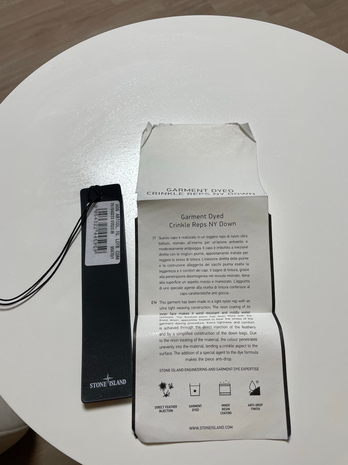 21-22FW 스톤아일랜드 크링클랩스 패딩 상품이미지10