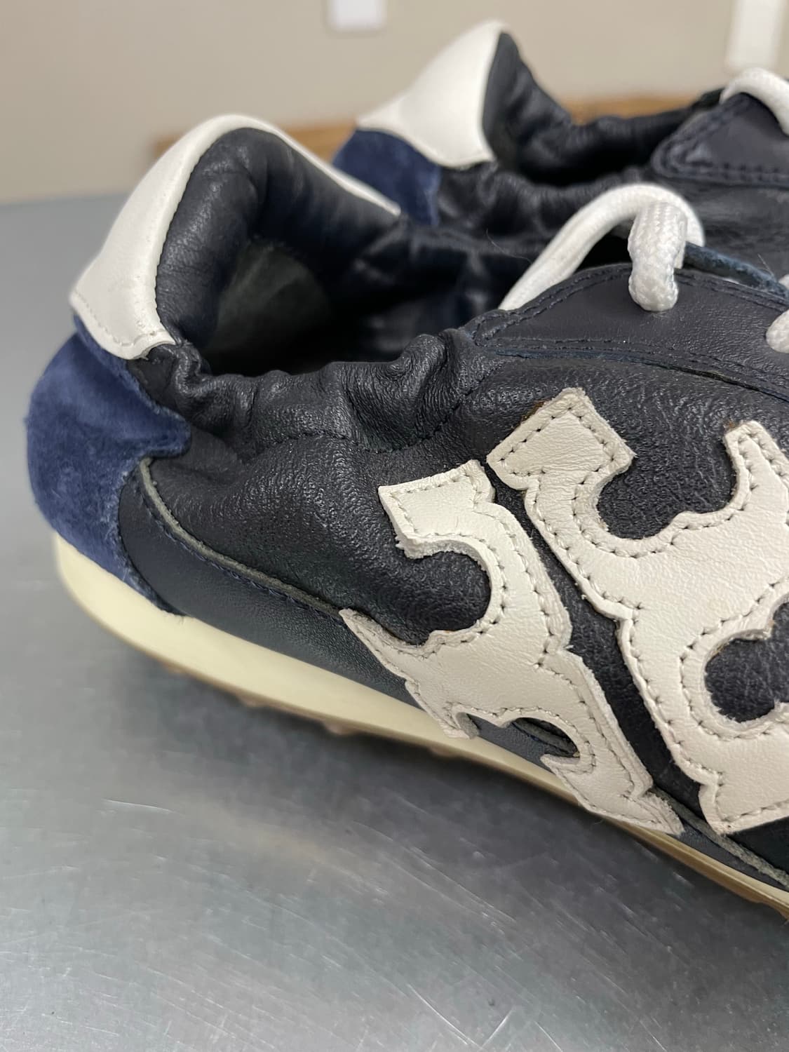 토리버치 레더 스웨이드 스니커즈 8M (gr-4695) 상품이미지8