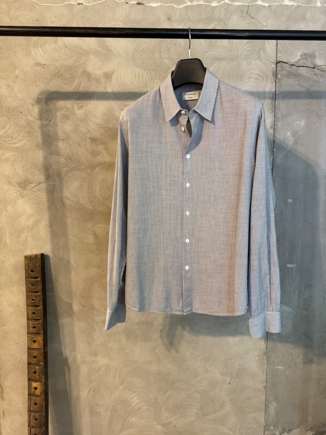 edition m.r paris 스트라이프 셔츠 남성100 상품이미지9