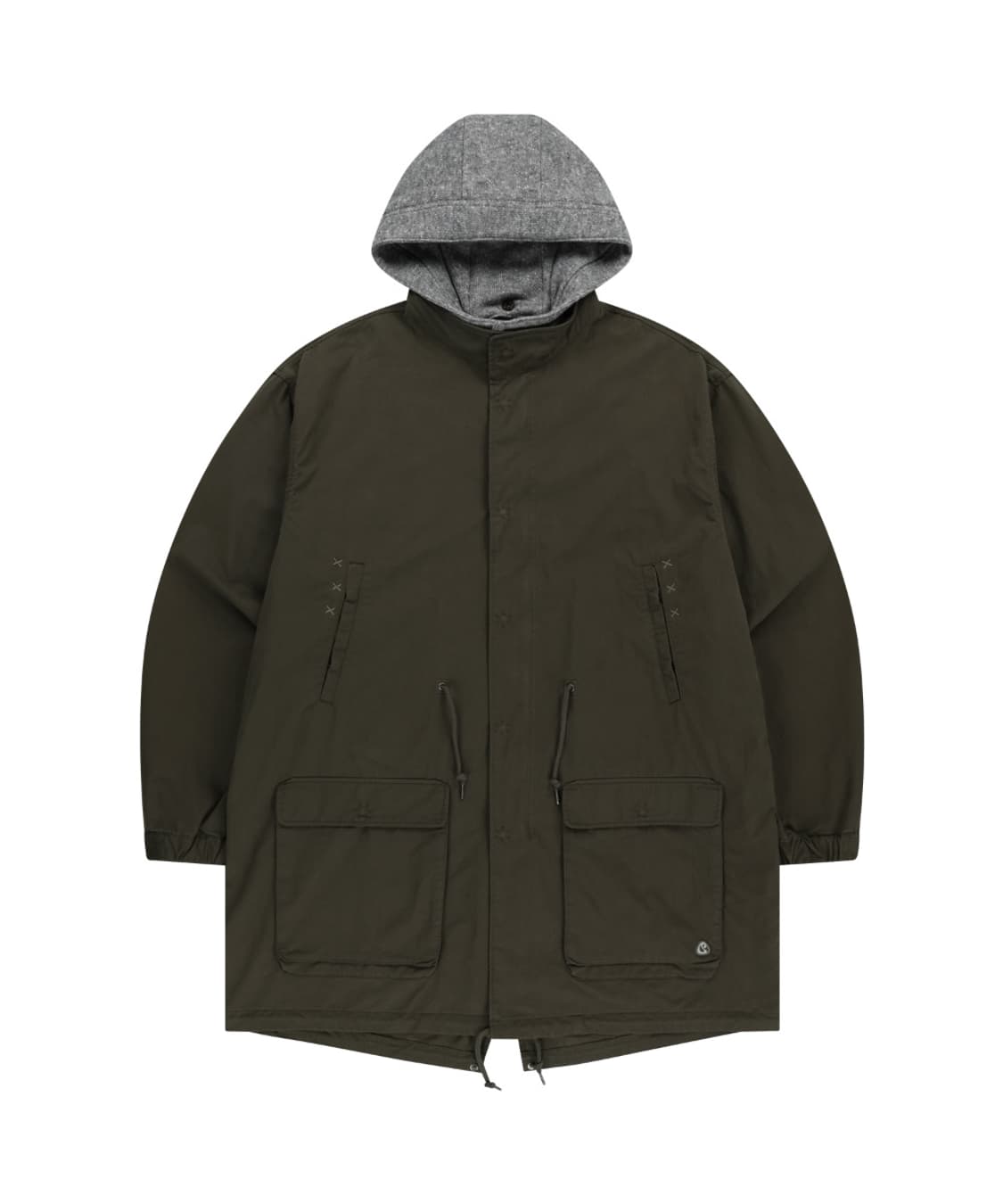 코이세이오 워시드 밀리터리 재킷 야상 머드 카키 MILITARY JACK 상품이미지1