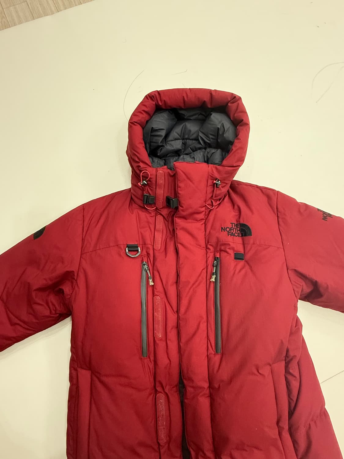 [M] 노스페이스 히말라야 롱패딩 버건디 상품이미지3