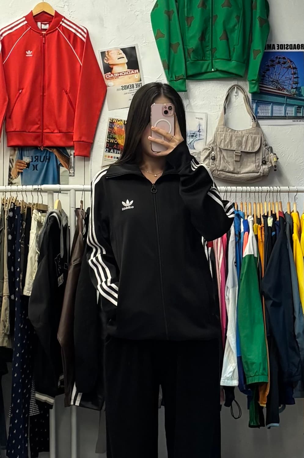 아디다스 유로파 검흰 트랙탑 져지 XL 상품이미지1