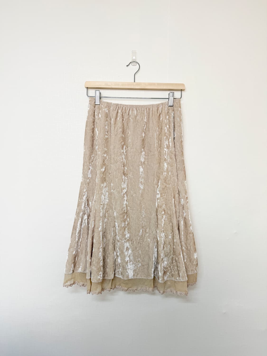 hiroko bis 벨벳 스커트 상품이미지1