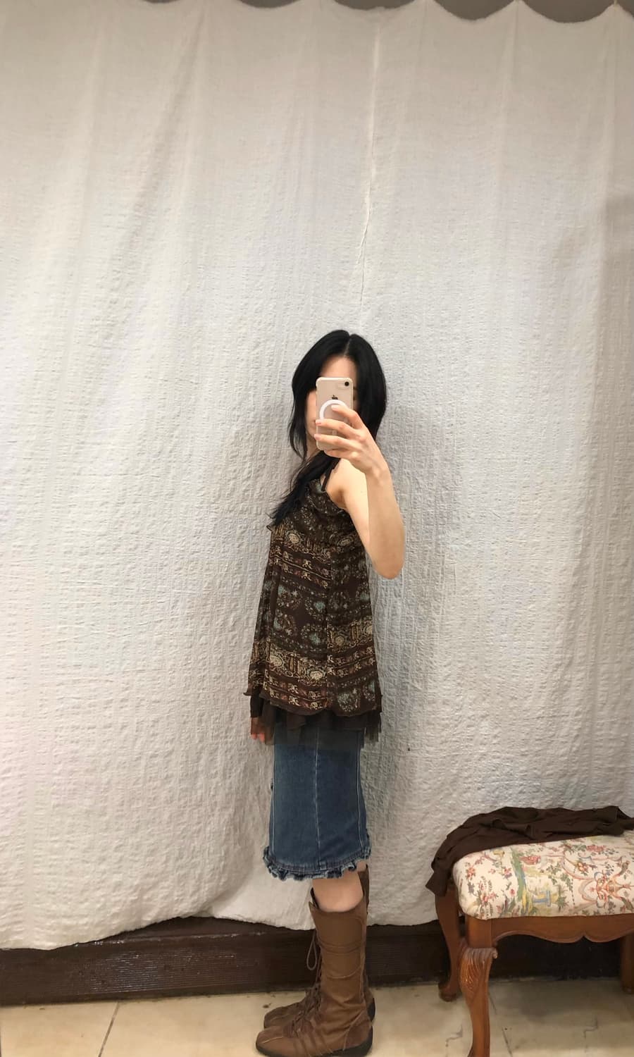 bohemian drift bustier 상품이미지4