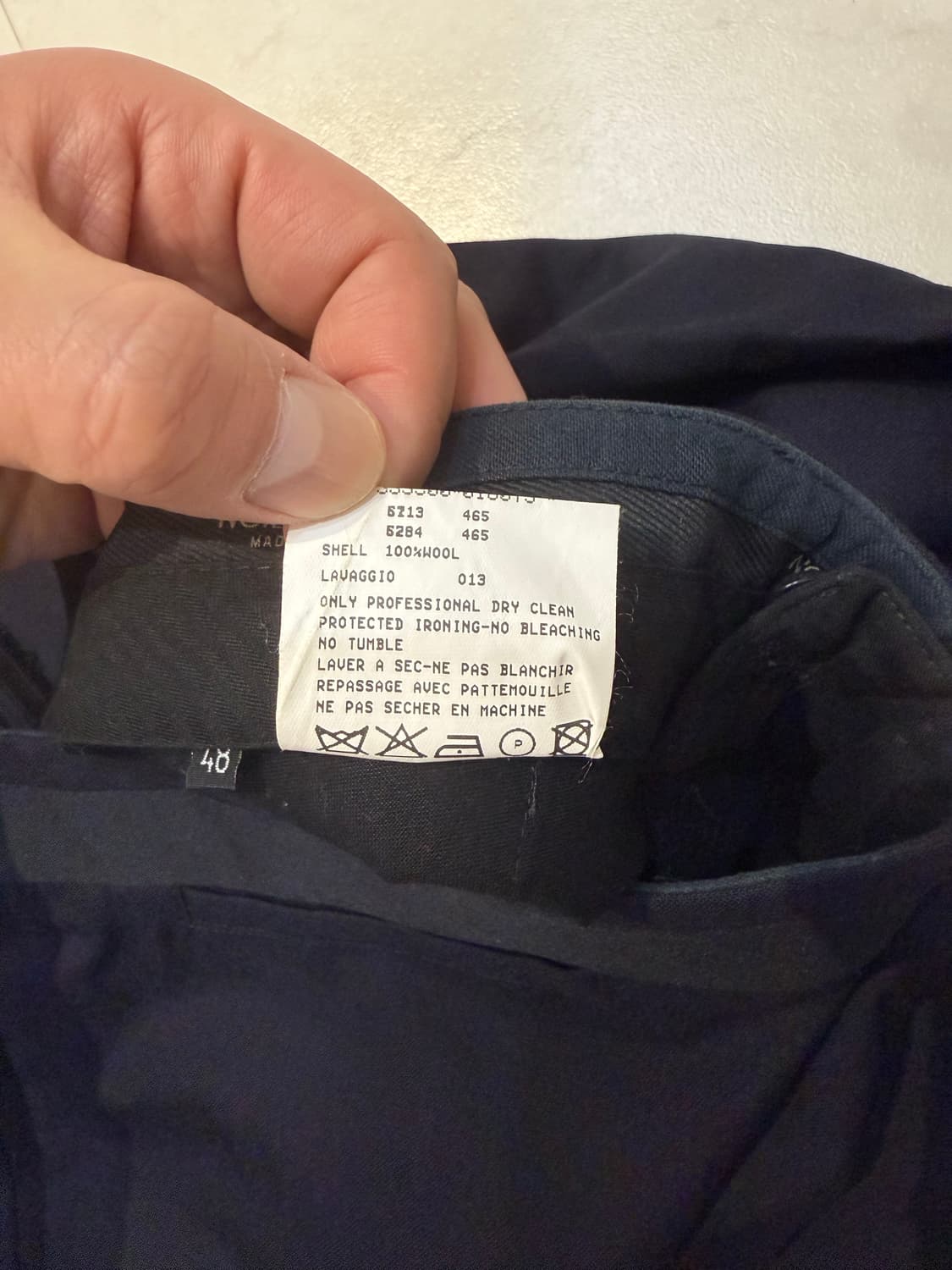 닐바렛 턱시도 네이비 팬츠 상품이미지4