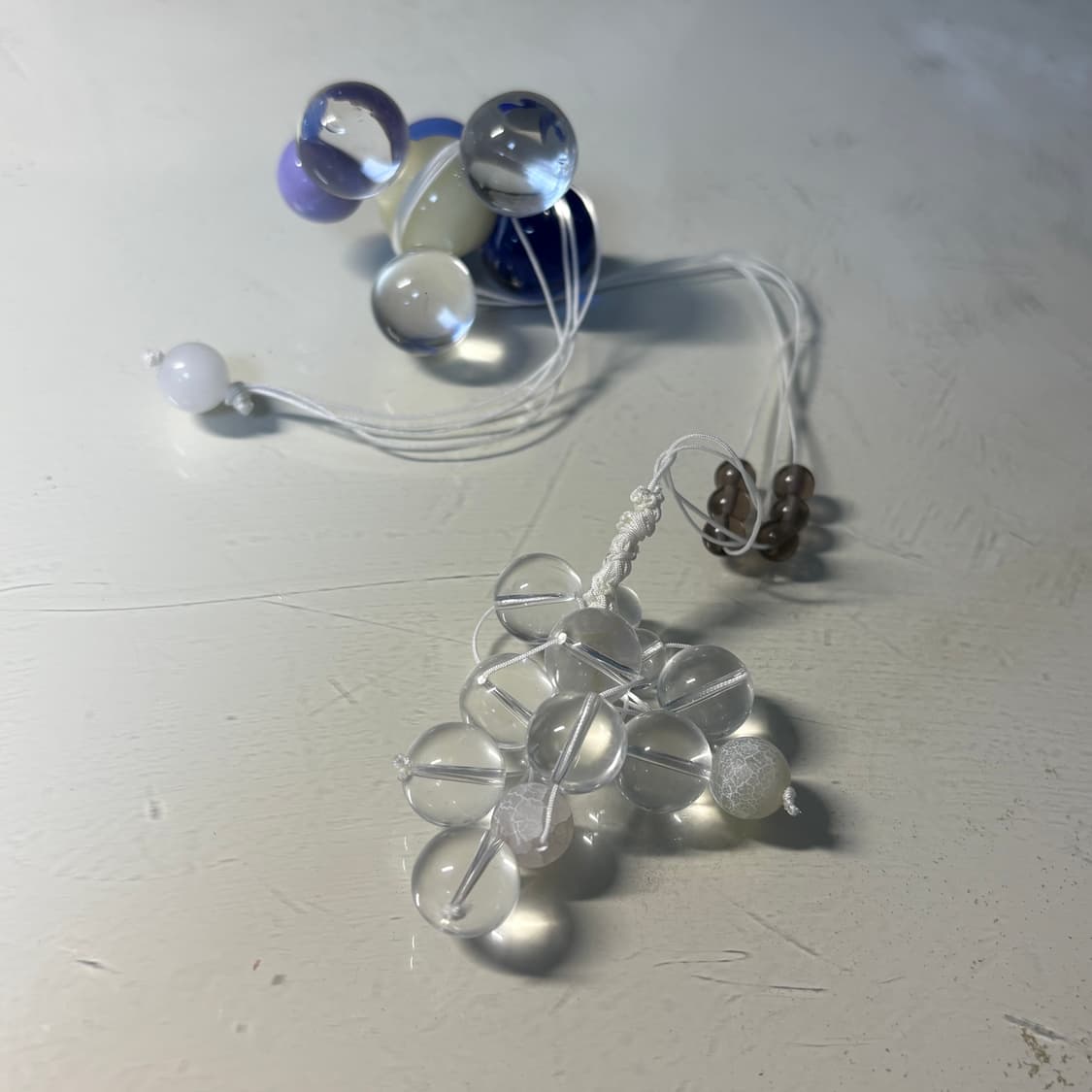 유리 포도송이 볼드 목걸이 glass grapefruit necklace 상품이미지6