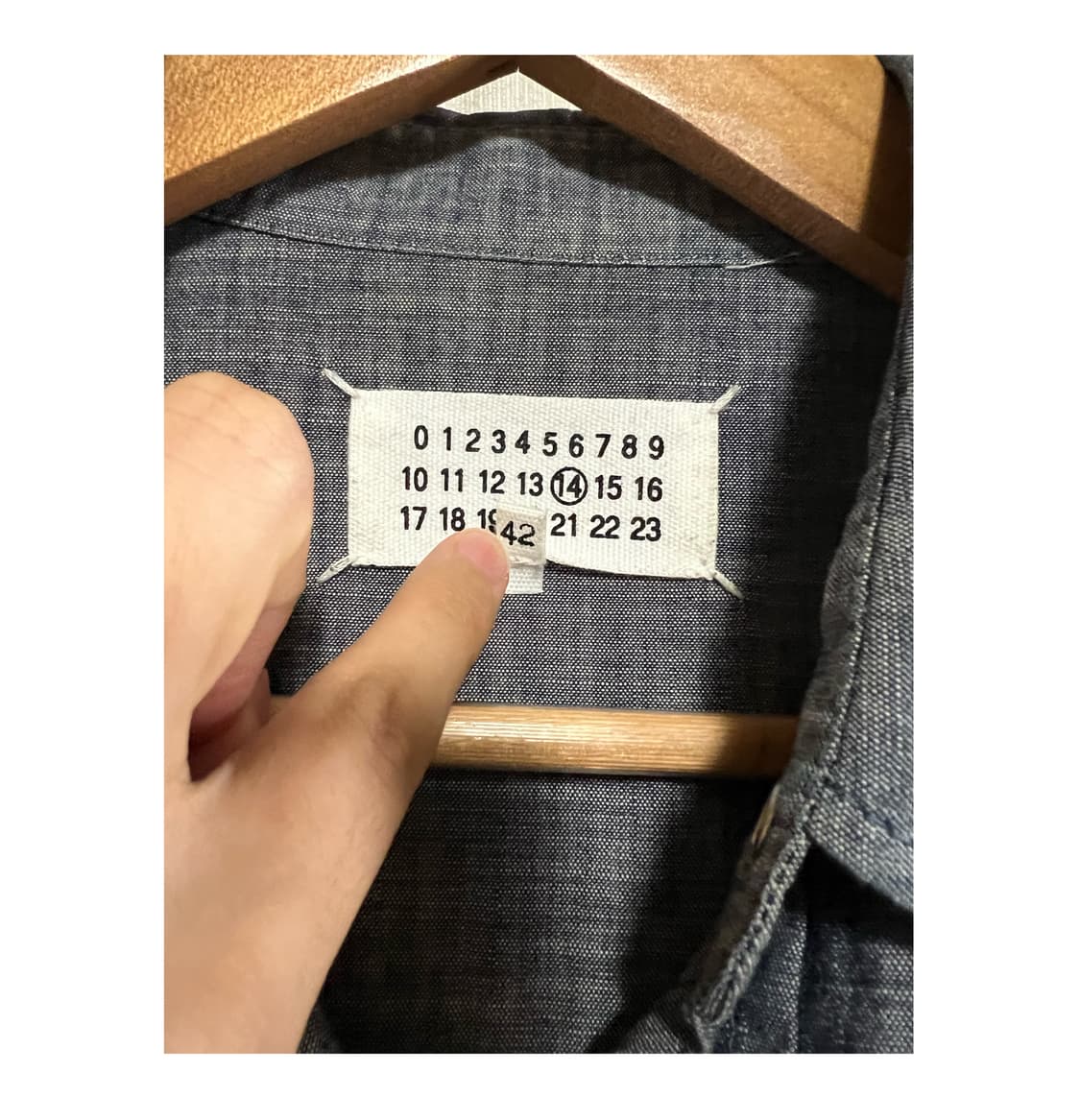 마르지엘라 웨스턴 셔츠 상품이미지4