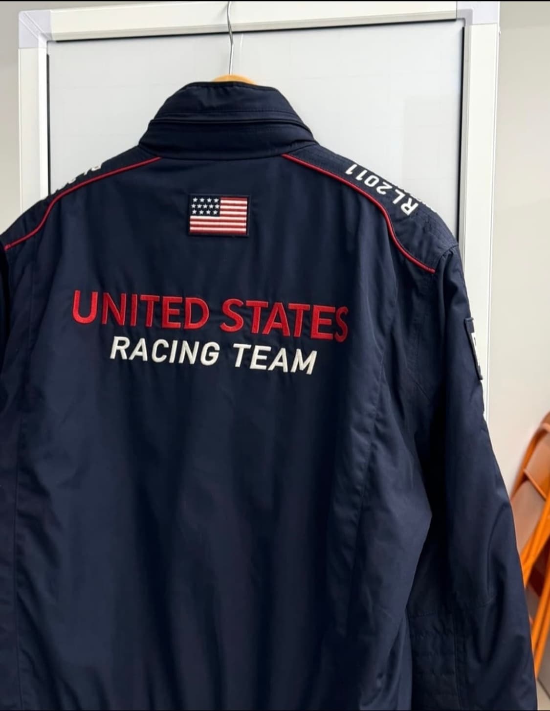 폴로 레이싱 봄버 자켓 USA 상품이미지2