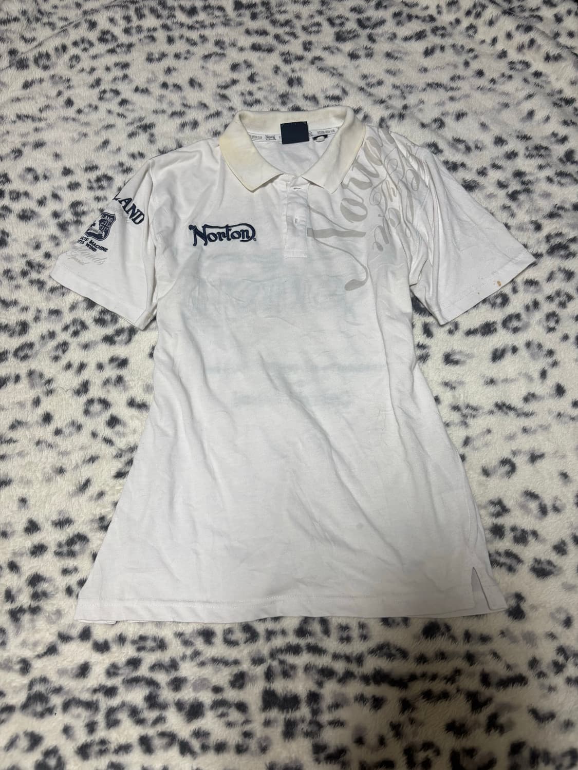 “Norton” Y2K Old Glory Print Tee 상품이미지3