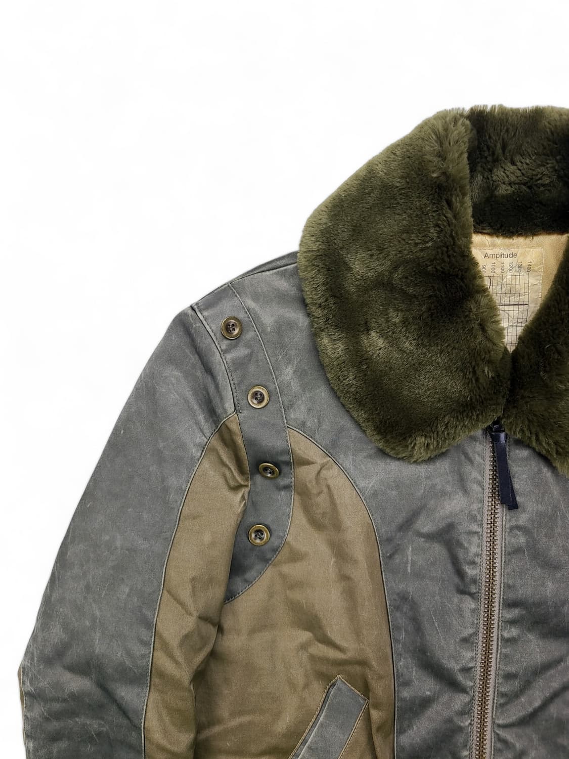 Veronica by Led Rechwe 워싱 봄버자켓 상품이미지2