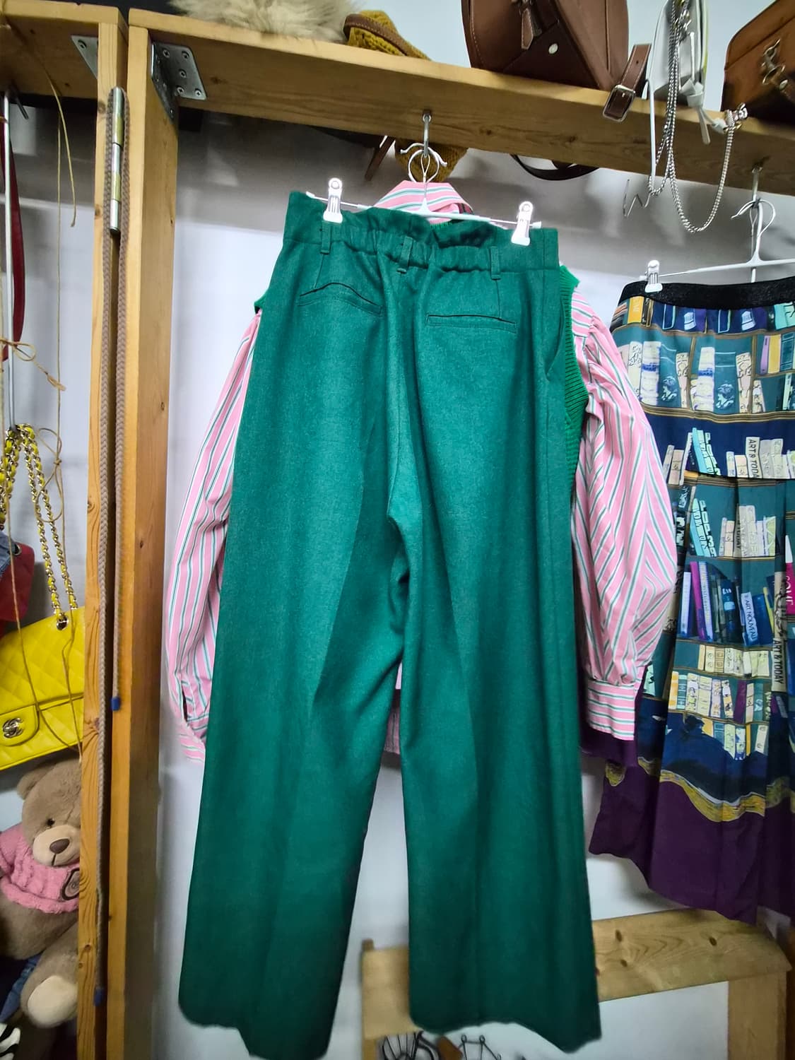 마르니 니트베스트. 니코앤드. 그린팬츠 상품이미지9