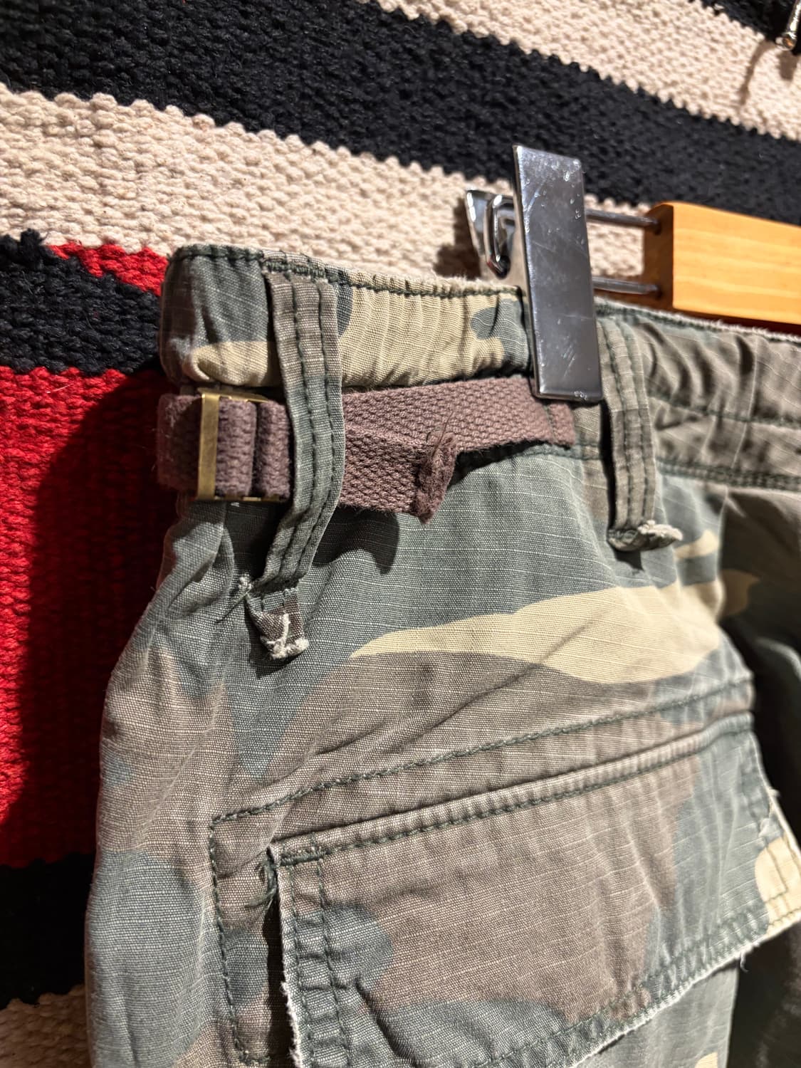 Avirex woodland camo pants / 아비렉스 카모 카고 상품이미지4