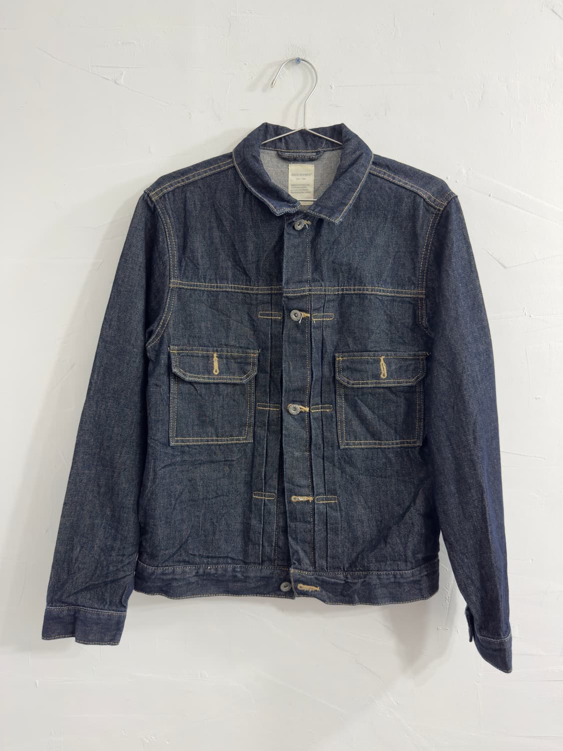 back number denim jacket 상품이미지1