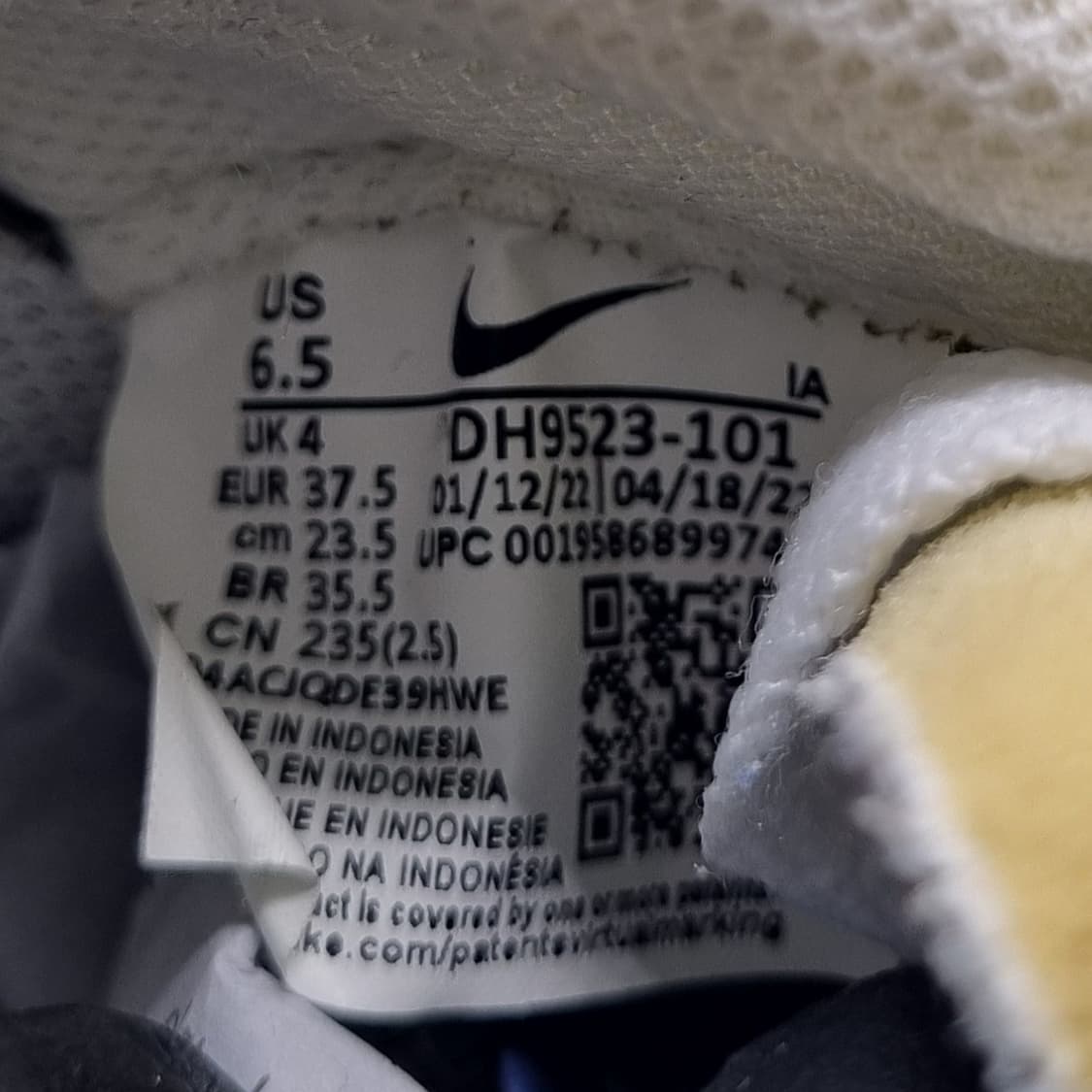 나이키 와플데뷰 운동화 235 상품이미지6