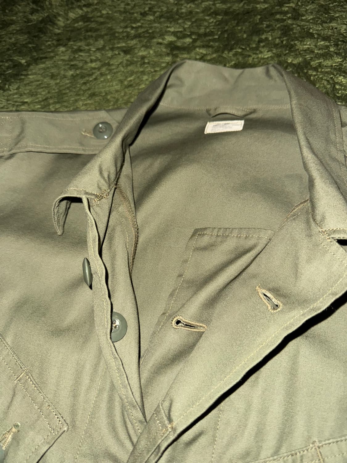 [L] Buzz Rickson’s 버즈릭슨 정글 퍼티그 자켓 올리브 상품이미지4