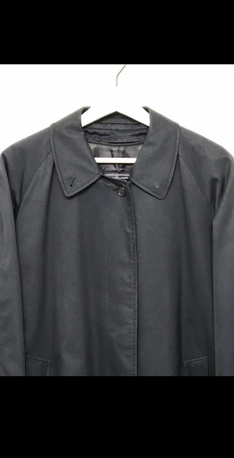 버버리 트렌치코트 네이비 싱글 내피세트 빅사이즈 매장판  상품이미지2