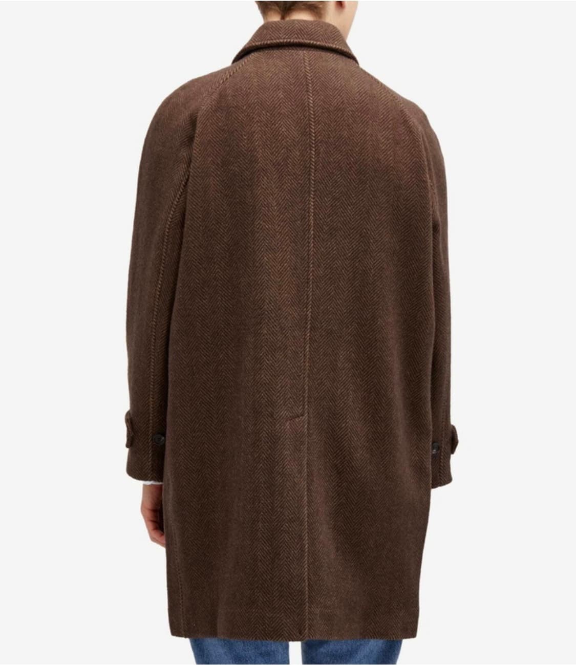 corridor 코리더 헤링본 레글란 오버코트 M사이즈 상품이미지3