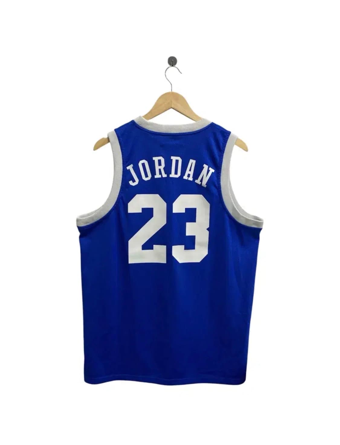 조던 에어 베스킷볼 져지 블루 화이트 L 상품이미지3