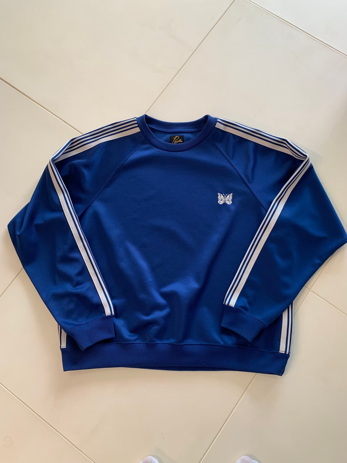 니들스 크루넥 맨투맨 로얄블루 L 상품이미지2