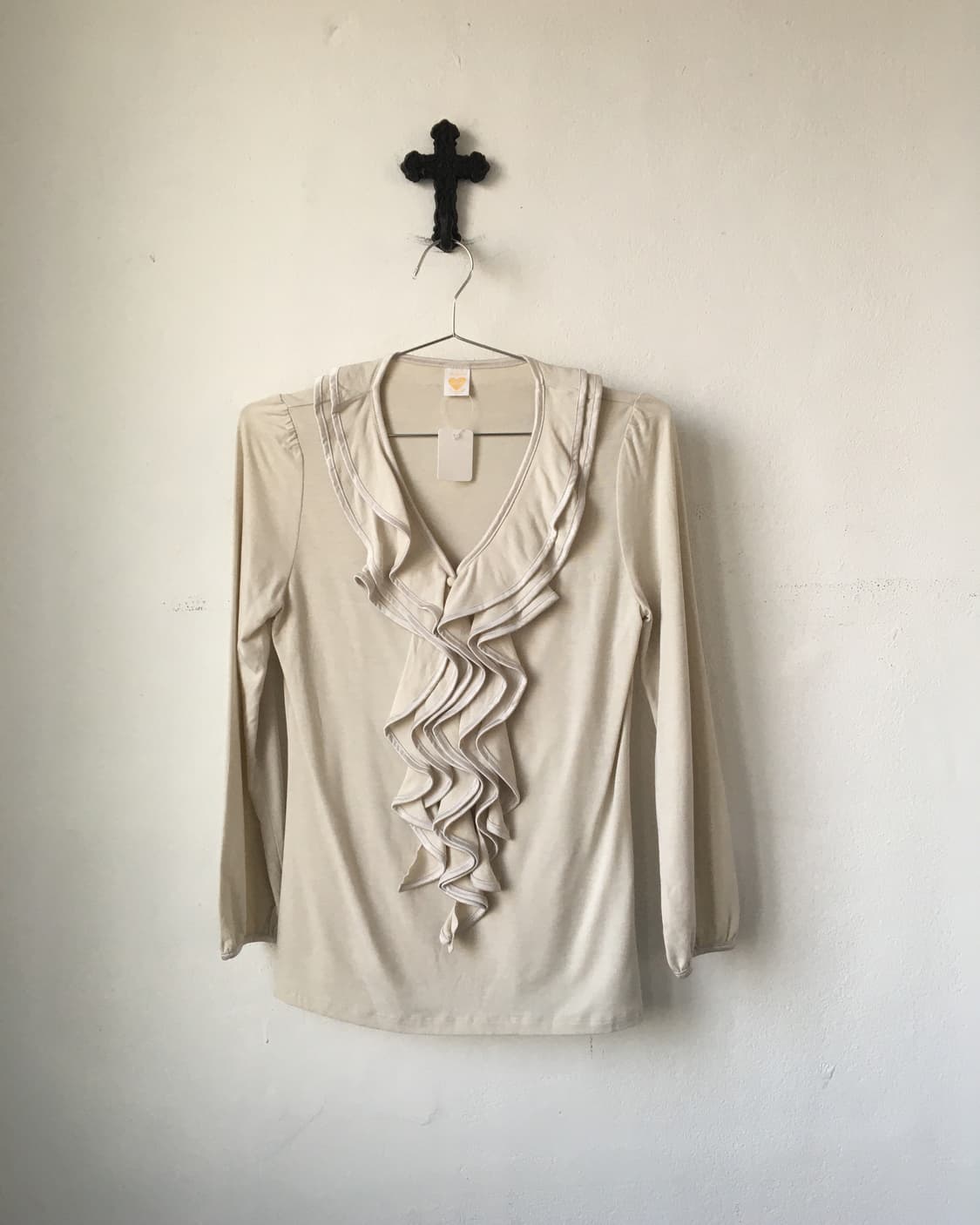 Ruffle point sleeve 상품이미지2